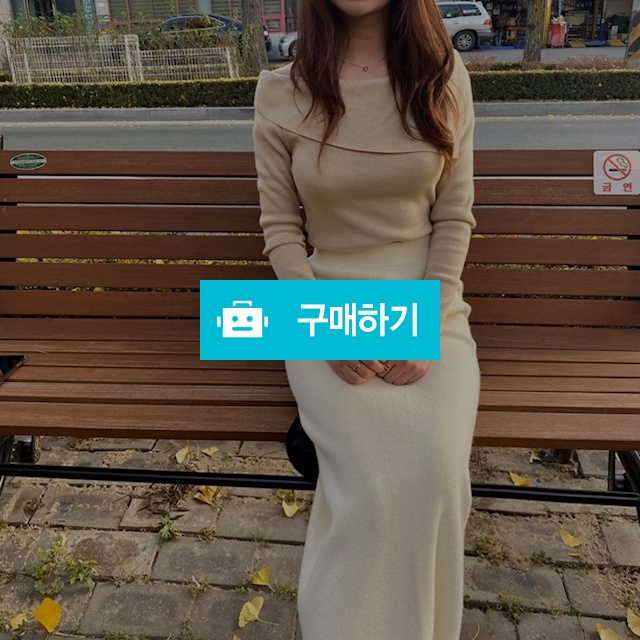 페미닌 오프숄더 언발 니트 / 민클로즈 / 디비디비 / 구매하기 / 특가할인