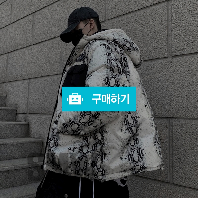 [TURNSOLE707×M.E ] 스트릿 스네이크 워싱 지퍼 포켓 패딩점퍼 / SMW (Special Man Wear) / 디비디비 / 구매하기 / 특가할인