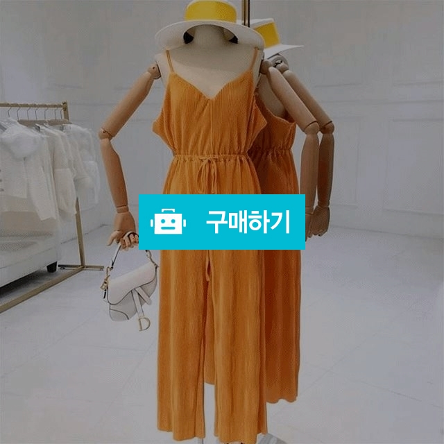 플리츠 나시 스트랩 점프수트 / 모드페이지 / 디비디비 / 구매하기 / 특가할인