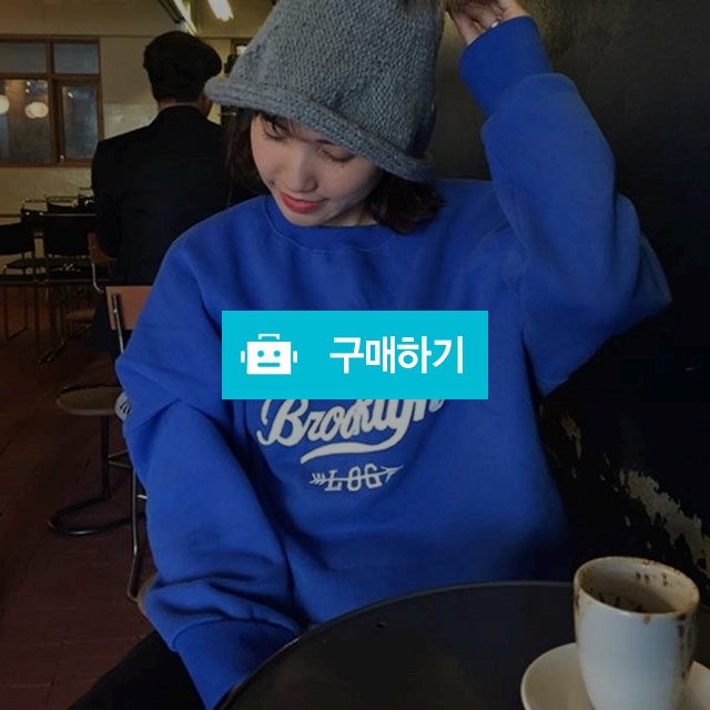 브루클린 도톰기모 루즈핏 맨투맨 / bellenua님의 스토어 / 디비디비 / 구매하기 / 특가할인