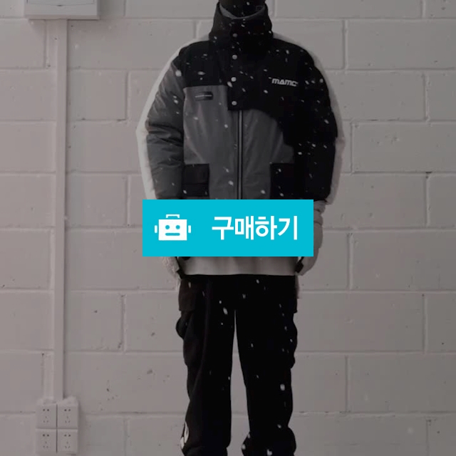 [MAMC] 스트릿 파스텔 믹스 시스루 넥워머 패딩점퍼 / SMW (Special Man Wear) / 디비디비 / 구매하기 / 특가할인