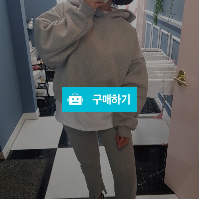 기모 후드 트레이닝세트 / luvming님의 스토어 / 디비디비 / 구매하기 / 특가할인