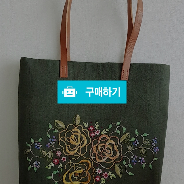 감물염색 프랑스자수 가방 / 수키오님의 스토어 / 디비디비 / 구매하기 / 특가할인