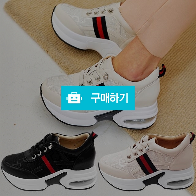여성스니커즈 에어신발 끈없는신발 쌈지 천연소가죽 키높이 에어스니커즈 5cm굽 / 마리오탈라리코님의 스토어 / 디비디비 / 구매하기 / 특가할인