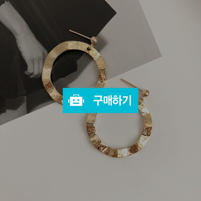 크러쉬 링 드롭귀걸이 / 에그시티 / 디비디비 / 구매하기 / 특가할인