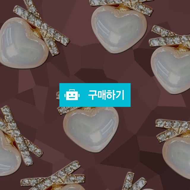 떼브 에나멜하트 이어링 귀찌 은귀걸이 실버 귀고리 / 슈에뜨지니 / 디비디비 / 구매하기 / 특가할인