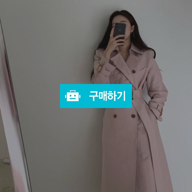 봄신상 [플로라트렌치코트] 여자코트 코트 트렌치코트 핑크트렌치코트 / GOD도매 / 디비디비 / 구매하기 / 특가할인