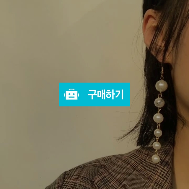 진주 롱 이어링 / lovelychacha / 디비디비 / 구매하기 / 특가할인