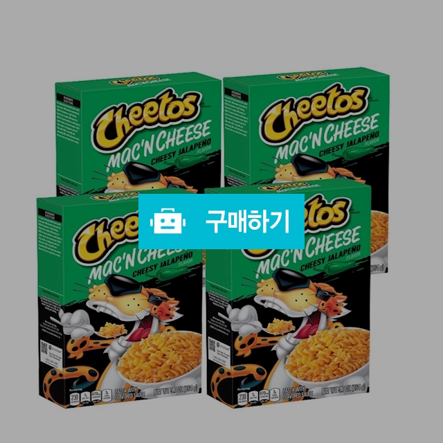 치토스 맥앤치즈 Cheesy Jalapeno Flavor (4EA) - Cheetos / 캘리오피스 / 디비디비 / 구매하기 / 특가할인