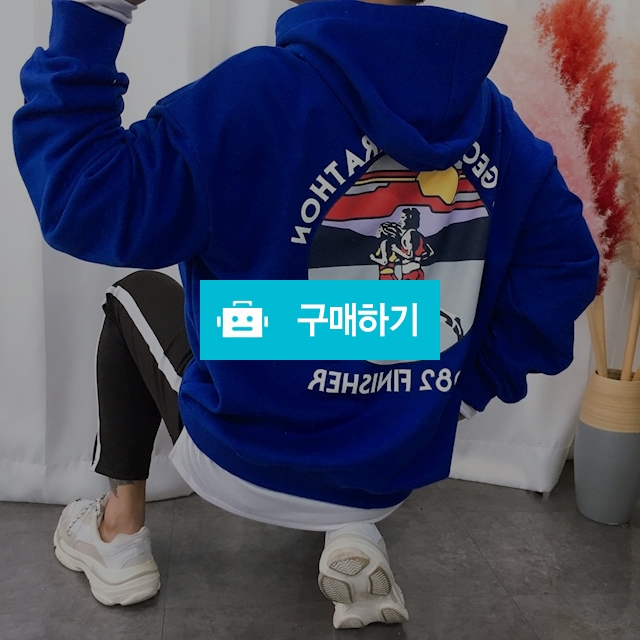 남녀공용 오버핏 기모 후드티셔츠 / 아시안 어패럴 / 디비디비 / 구매하기 / 특가할인