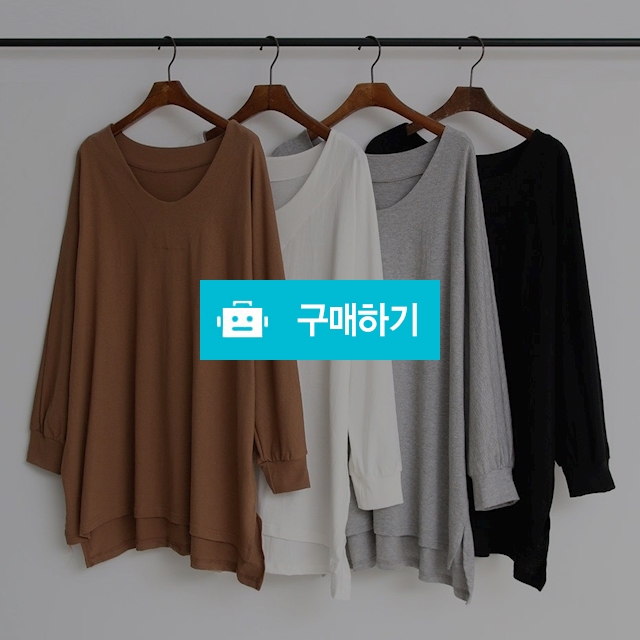 가을 데일리 라운드 루즈핏 티셔츠(3color) / 홍블리스토리2님의 스토어 / 디비디비 / 구매하기 / 특가할인