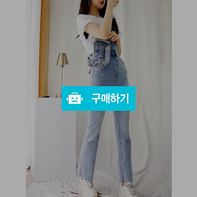 연청 슬림핏 멜빵 부츠컷데님 / 라니스타일 / 디비디비 / 구매하기 / 특가할인