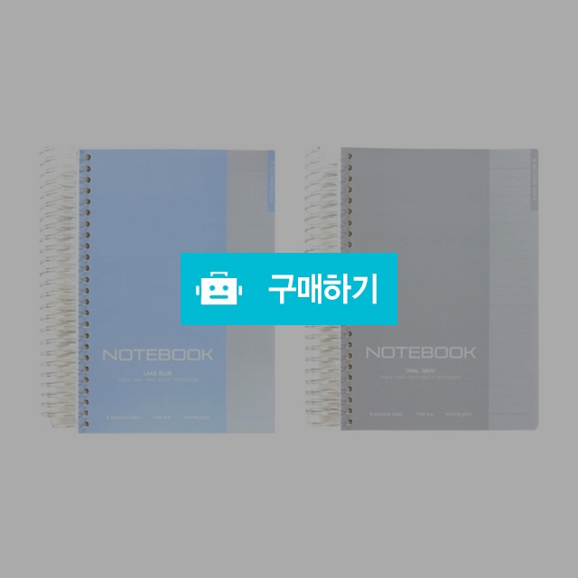 모닝글로리 두꺼운 미니노트 7mm 8분류 10000 PP 원링노트 20절 좌철 / 설래임 / 디비디비 / 구매하기 / 특가할인