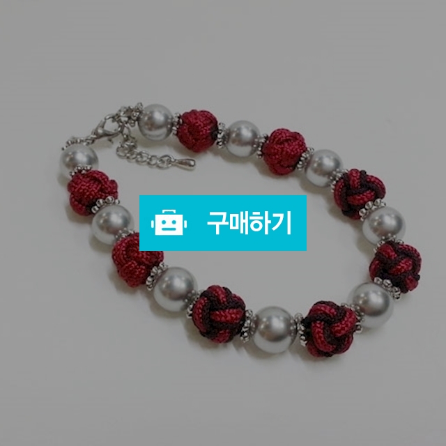 연꽃 매듭볼팔찌 둘. / 창작하는 장사꾼 / 디비디비 / 구매하기 / 특가할인