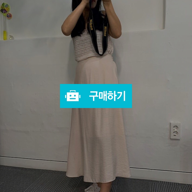 여름 쿨 파스텔 a라인 뒷밴딩 롱 스커트 (핑크) / 꼬르니숑님의 스토어 / 디비디비 / 구매하기 / 특가할인