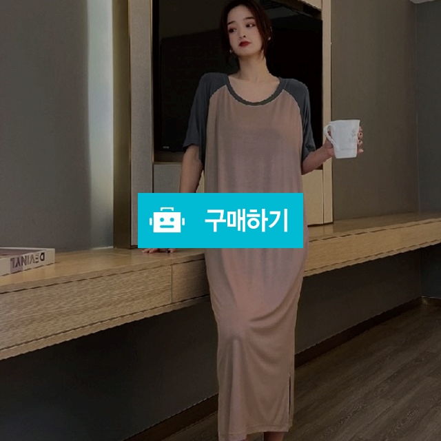 반팔 롱 원피스 홈웨어 / jabdaguri1님의 스토어 / 디비디비 / 구매하기 / 특가할인