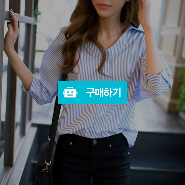 V라인 7부 셔츠 F6846 / 오늘도 예쁘게 엠투걸 / 디비디비 / 구매하기 / 특가할인