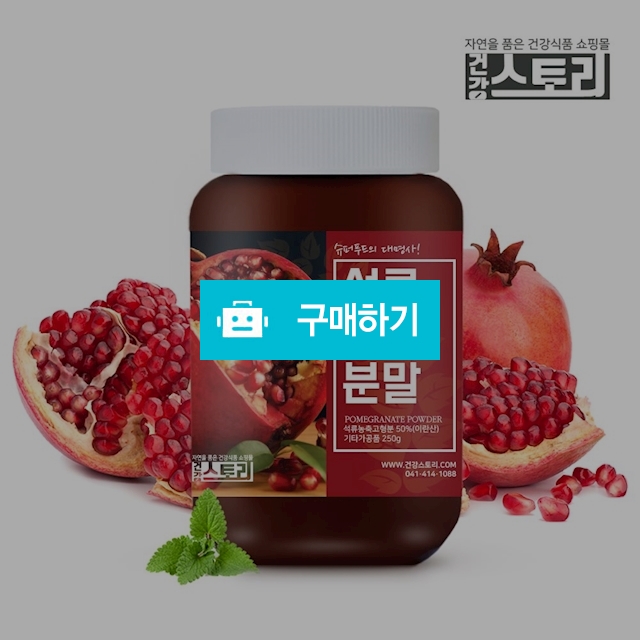 건강스토리 이란산 석류농축분말 250g / 건강스토리 / 디비디비 / 구매하기 / 특가할인