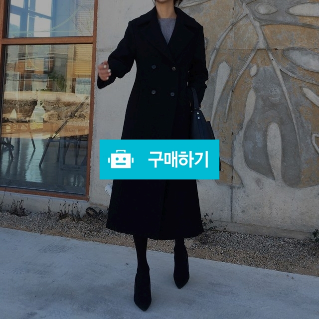 A라인 롱 플레어 울코트 [오트밀,블랙] / 엣모스피어 / 디비디비 / 구매하기 / 특가할인