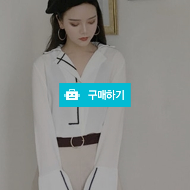 시크 금장포인트 셔츠 / 어썸미앤유 / 디비디비 / 구매하기 / 특가할인