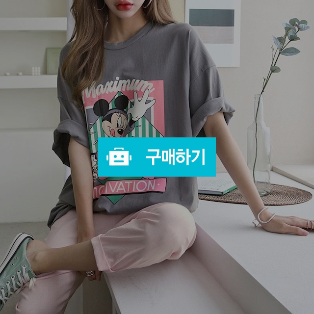 여성 여름 오버핏 반팔티 캐릭터 티셔츠 / 도도해닷컴 / 디비디비 / 구매하기 / 특가할인