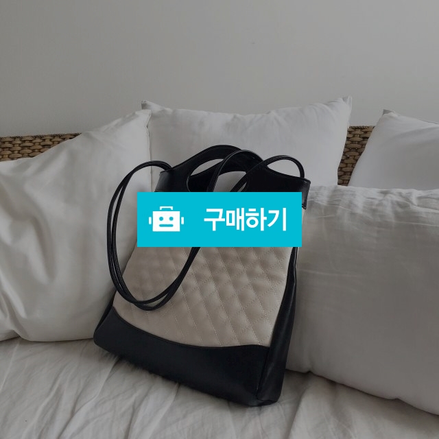 퀼팅 가죽 핸드 쇼퍼백 / NINNA / 디비디비 / 구매하기 / 특가할인