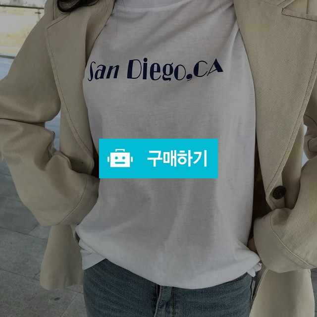 1+1 라운드넥 레터링 반팔티 / 기다리다for / 디비디비 / 구매하기 / 특가할인