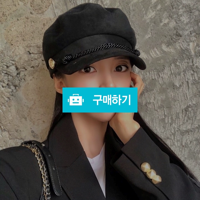금장 스웨이드 마도로스 헌팅캡 / 투홀릭님의 스토어 / 디비디비 / 구매하기 / 특가할인