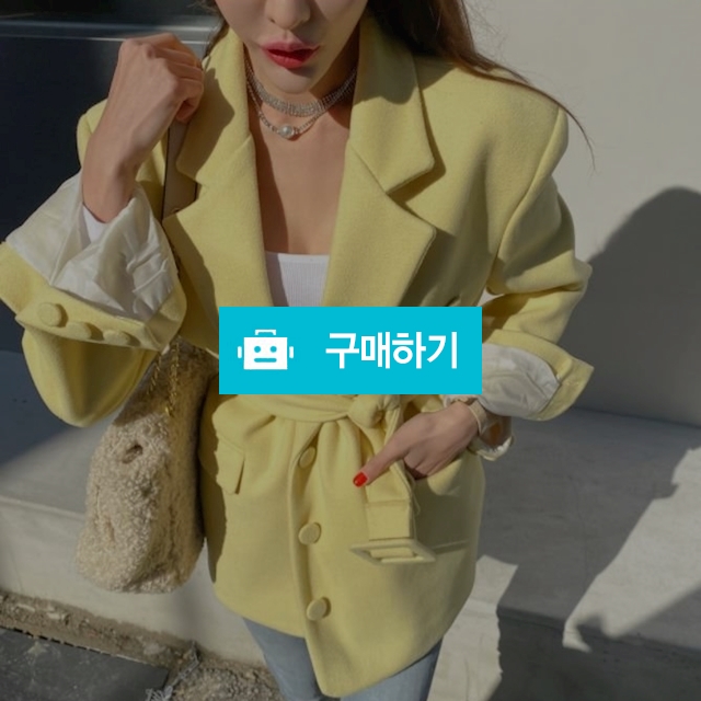 기획전 [레모나하프코트] 반코트 벨트코트 여자코트 여자데일리룩 / 특공대언니n루피옴므 / 디비디비 / 구매하기 / 특가할인