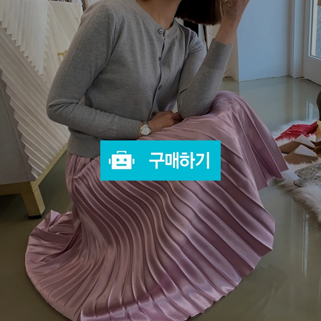 [SALE] 메탈릭 밴딩 플리츠 롱스커트 / 6310 / 디비디비 / 구매하기 / 특가할인