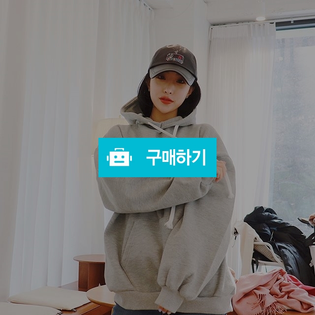 남녀공용 오버핏 기모 후드티셔츠 / 아임모던님의 스토어 / 디비디비 / 구매하기 / 특가할인