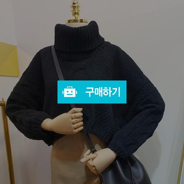 목폴라 크롭 숏 니트 티셔츠  / 난언니네님의 스토어 / 디비디비 / 구매하기 / 특가할인