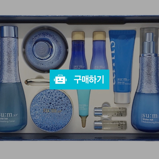 숨37도 워터풀 4종 스페셜 세트/워터풀쿠션 포함 / 코알라뷰님의 스토어 / 디비디비 / 구매하기 / 특가할인