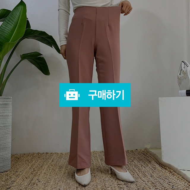 허리밴딩 옆지퍼 스프링 부츠컷 슬랙스 3컬러 / 제이루루 / 디비디비 / 구매하기 / 특가할인