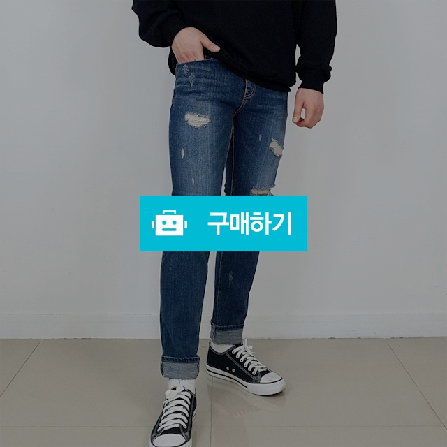 남자 고무줄 청바지 히든 밴딩 무파진 중청 연청 / 스타일런님의 스토어 / 디비디비 / 구매하기 / 특가할인