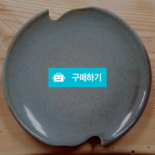 [백화요] 전통도자기 조각 접시(청색)_30cm / 백화요 도자기 / 디비디비 / 구매하기 / 특가할인