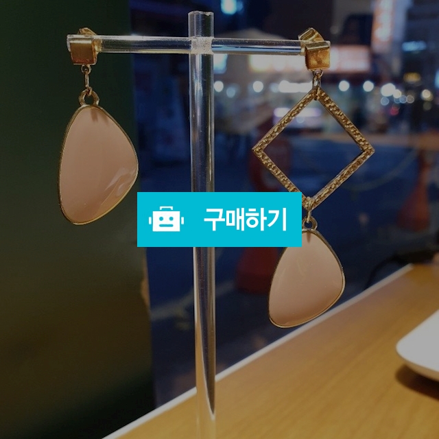 [자체제작]원석삼각드롭귀걸이 / alsrud님의 스토어 / 디비디비 / 구매하기 / 특가할인