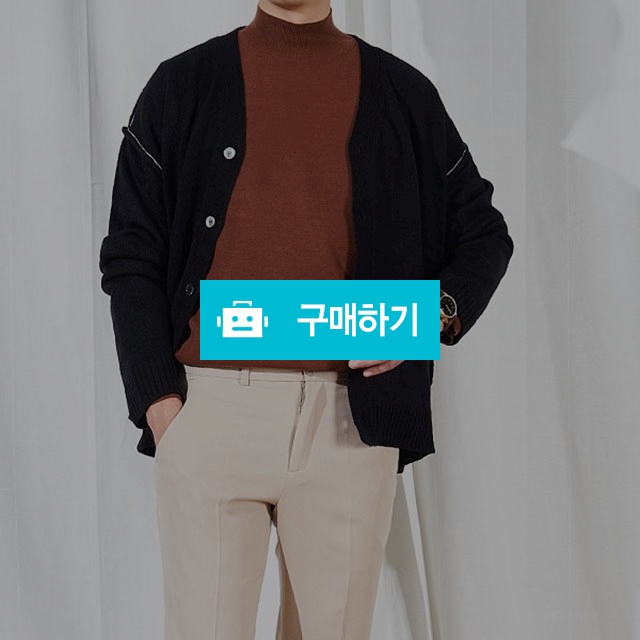 파이핑 루즈핏 브이넥 니트 가디건 3color / 세번째단추님의 스토어 / 디비디비 / 구매하기 / 특가할인