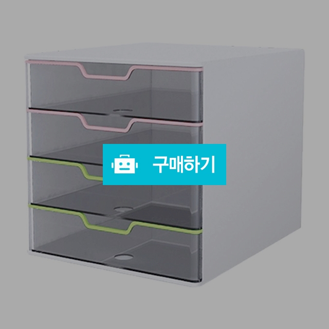 카파맥스 A4 서류정리 데코 투명 서류함 4단 / 설래임 / 디비디비 / 구매하기 / 특가할인