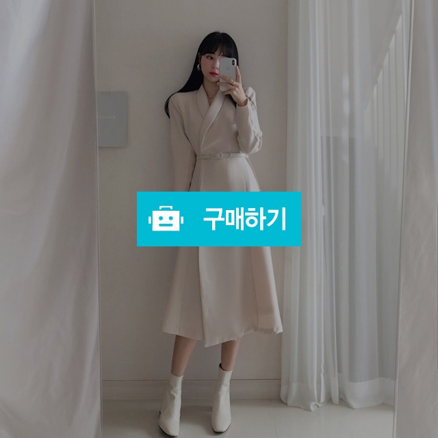 카라 벨트 롱 코트 원피스 / 아이이뻐라 / 디비디비 / 구매하기 / 특가할인