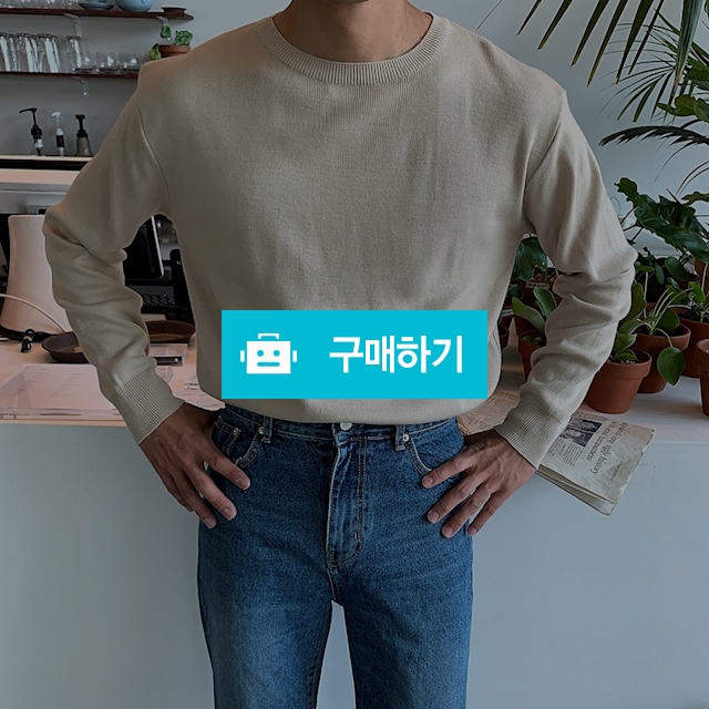 마르코 라운드 니트 7color / 블랑토 / 디비디비 / 구매하기 / 특가할인