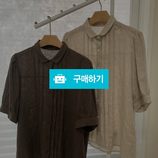 린넨핀탁블라우스 / 지영쌀롱 / 디비디비 / 구매하기 / 특가할인