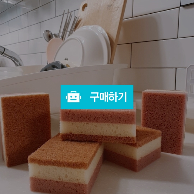 리빙나루 스펀지 양면 다용도 수세미세트(2P,5P,10P) / LivingNaru님의 스토어 / 디비디비 / 구매하기 / 특가할인