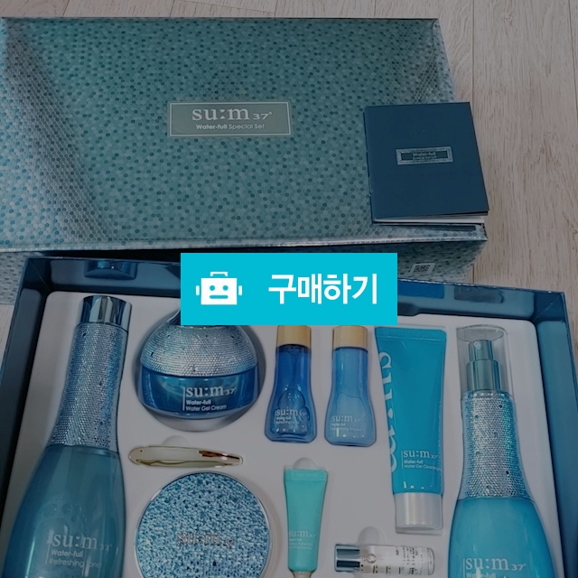 숨37 숨 워터풀 워터 4종 기초 기획 세트 (쿠션 앰플 내장) / butyf 배유진님의 스토어 / 디비디비 / 구매하기 / 특가할인