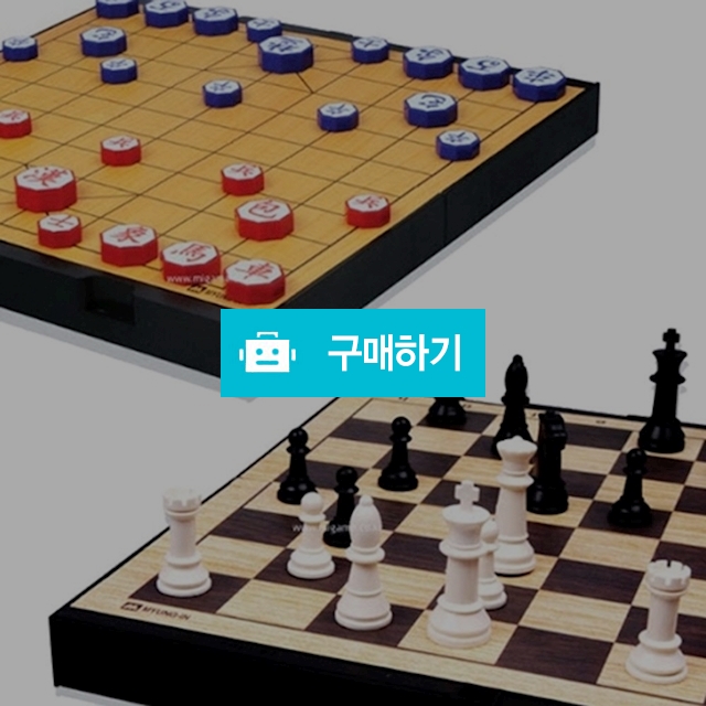 명인 접이식 자석 체스+장기 양면게임 M-259 / 설래임 / 디비디비 / 구매하기 / 특가할인