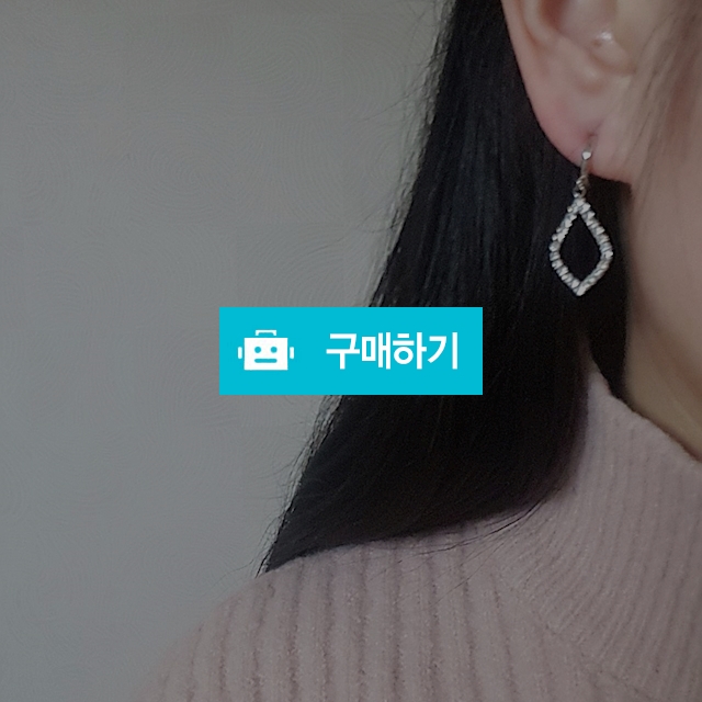 물방울 귀찌 귀걸이  / 핑크래빗 / 디비디비 / 구매하기 / 특가할인
