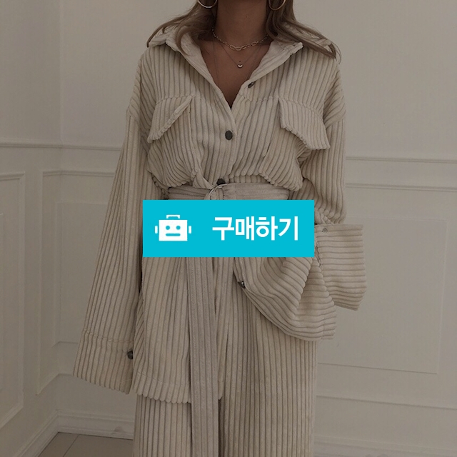 오버핏 골지 벨트남방 / 메이앤린 / 디비디비 / 구매하기 / 특가할인