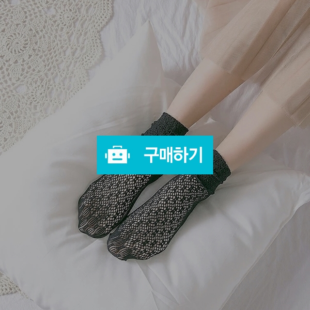 레이스 양말 중목형 / PURPLE SHOP / 디비디비 / 구매하기 / 특가할인