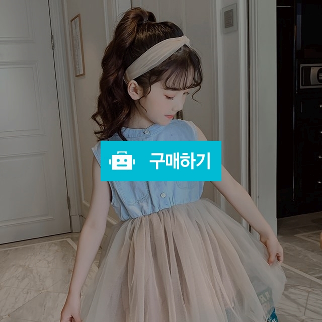 더아우라 데님쉬폰 원피스 / 더아우라 / 디비디비 / 구매하기 / 특가할인