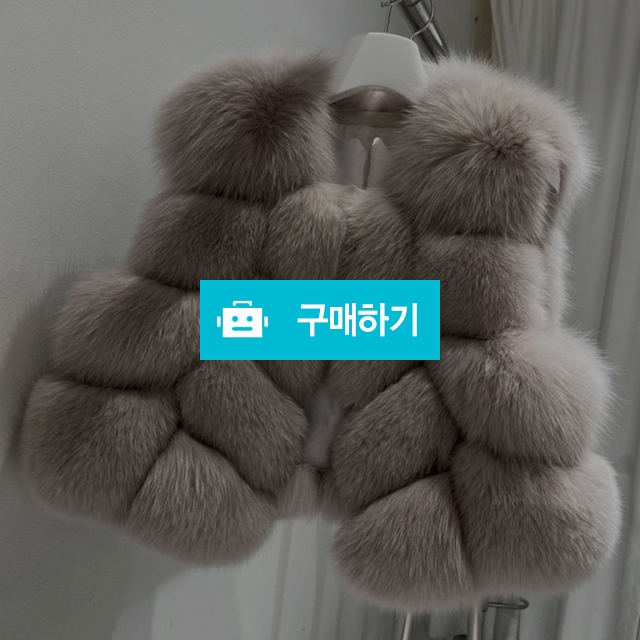 1등급 사가폭스퍼 4단 크롭 베스트 폼폼이베스트 / 모어클로딩 / 디비디비 / 구매하기 / 특가할인